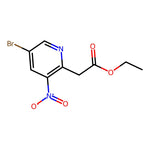Ethyl 2-(5-bromo-3-nitropyridin-2-yl)acetate|CS-0187397|1211540-74-7