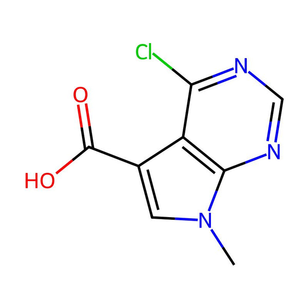 4-Chloro-7-methyl-7H-pyrrolo[2,3-d]pyrimidine-5-carboxylic acid|CS-0055228|1069473-61-5