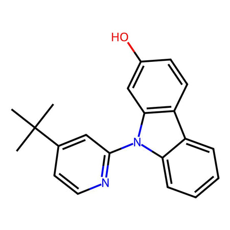 9-(4-(tert-Butyl)pyridin-2-yl)-9H-carbazol-2-ol, 98%|9263406|1636130-34-1