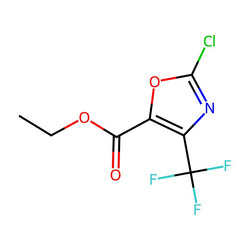 Ethyl 2-chloro-4-(trifluoromethyl)oxazole-5-carboxylate|CS-0101647|78451-14-6
