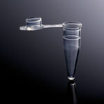 biologix 0.2ml clear polypropylene non-sterile conical bottom (thin wall) pcr tubes with attached flat top caps.  1,000 tubes/pack, 10 packs/case|60-0082