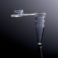 biologix 0.2ml clear polypropylene non-sterile conical bottom (thin wall) pcr tubes with attached flat top caps.  1,000 tubes/pack, 10 packs/case|60-0082