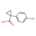 1-(4-Hydroxyphenyl)cyclopropanecarboxylic acid|CS-0030385|869970-25-2