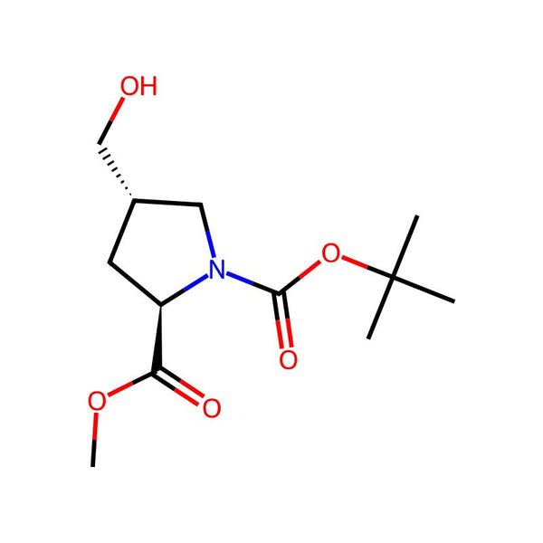 1-tert-Butyl 2-methyl (2R,4S)-4-(hydroxymethyl)pyrrolidine-1,2-dicarboxylate|CS-0184902|1638743-95-9