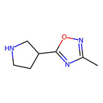 3-Methyl-5-(pyrrolidin-3-yl)-1,2,4-oxadiazole|CS-0132434|902836-46-8