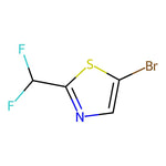 5-Bromo-2-(difluoromethyl)-1,3-thiazole|CS-0050637|1319255-36-1