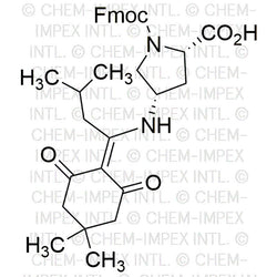 N-Fmoc-(4S-NH-(4,4-Dimethyl-2,6-dioxocyclohex-1-ylidene)-3-methylbutyl-L-proline|47721|335164-29-9