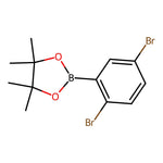 2-(2,5-Dibromophenyl)-4,4,5,5-tetramethyl-1,3,2-dioxaborolane|CS-0101380|1256781-64-2