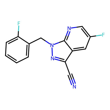 5-Fluoro-1-(2-fluorobenzyl)-1H-pyrazolo[3,4-b]pyridine-3-carbonitrile|C1237566|1350653-26-7