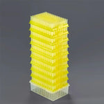 1 to 200 μl, universal fit tips, dnase/rnase free, sterile, refill pack, yellow, 51mm, low retention. 96 tips/rack, 12 racks/unit, 10 units/case|21-R0201S