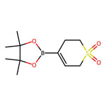 4-(4,4,5,5-Tetramethyl-1,3,2-dioxaborolan-2-yl)-3,6-dihydro-2H-thiopyran 1,1-dioxide|CS-0135414|1370535-33-3