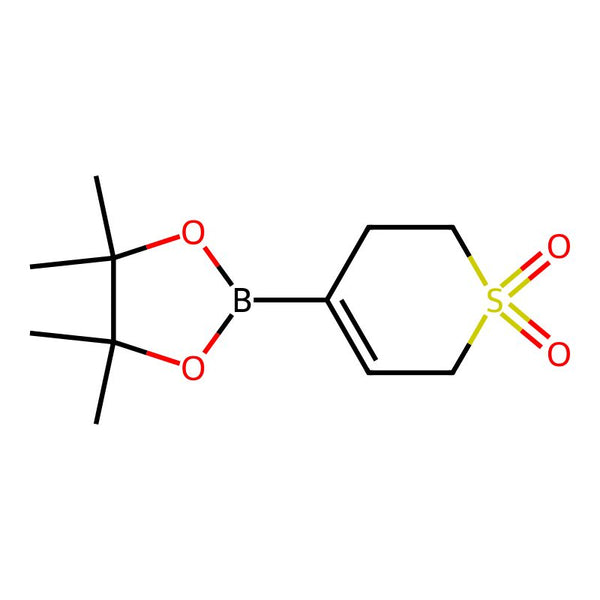 4-(4,4,5,5-Tetramethyl-1,3,2-dioxaborolan-2-yl)-3,6-dihydro-2H-thiopyran 1,1-dioxide|CS-0135414|1370535-33-3