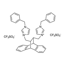 11,12-Bis[N-benzyl-1H-imidazolium-3-methylene]-9,10-dihydro-9,10-ethanoanthracene bis(trifluoromethanesulfonate)|07-0076