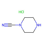 Piperazine-1-carbonitrile hydrochloride|CS-0635649|2837835-34-2