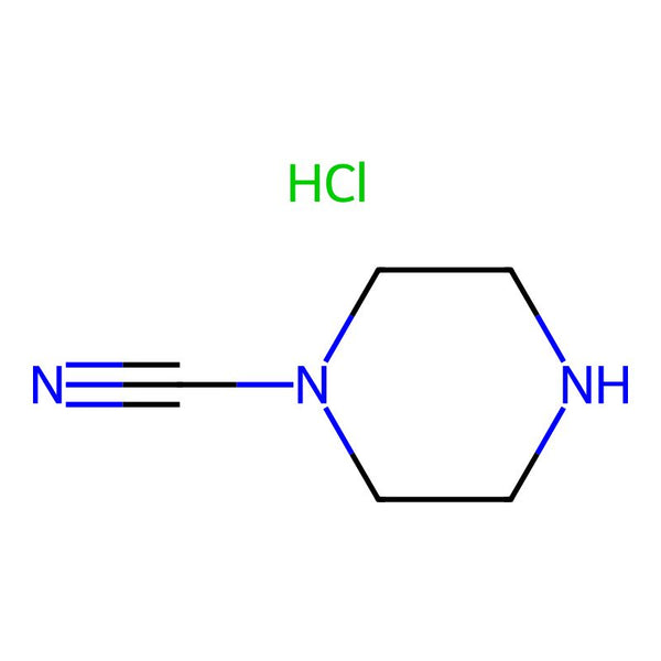 Piperazine-1-carbonitrile hydrochloride|CS-0635649|2837835-34-2