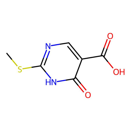 4-Hydroxy-2-(methylthio)pyrimidine-5-carboxylic acid, 99%|803611|397308-78-0