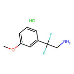 2,2-Difluoro-2-(3-methoxyphenyl)ethan-1-amine (hydrochloride)|CS-0675024|2408966-09-4