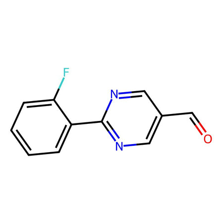 2-(2-Fluorophenyl)pyrimidine-5-carboxaldehye, 95%|1383641|946707-17-1