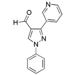 1-Phenyl-3-(3-pyridinyl)-1H-pyrazole-4-carbaldehyde|25411|36640-50-3