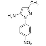 3-Methyl-1-(4-nitrophenyl)-1H-pyrazol-5-amine|28233|16459-47-5