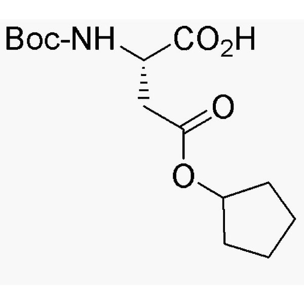 Boc-L-aspartic acid b-cyclopentyl ester|04057|71447-58-0