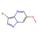 3-Bromo-6-methoxypyrazolo[1,5-a]pyrimidine|CS-0081606|1314893-99-6