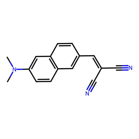 2-((6-(Dimethylamino)naphthalen-2-yl)methylene)malononitrile, 98%|2669864|1418747-64-4