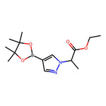 Ethyl 2-(4-(4,4,5,5-tetramethyl-1,3,2-dioxaborolan-2-yl)-1H-pyrazol-1-yl)propanoate|CS-0035955|1220968-24-0