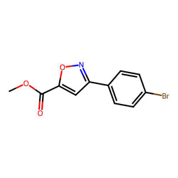 Methyl 3-(4-bromophenyl)isoxazole-5-carboxylate|CS-0150823|377053-86-6