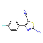 2-Amino-4-(4-fluorophenyl)-1,3-thiazole-5-carbonitrile|CS-0052060|952753-59-2