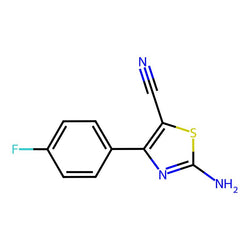 2-Amino-4-(4-fluorophenyl)-1,3-thiazole-5-carbonitrile|CS-0052060|952753-59-2