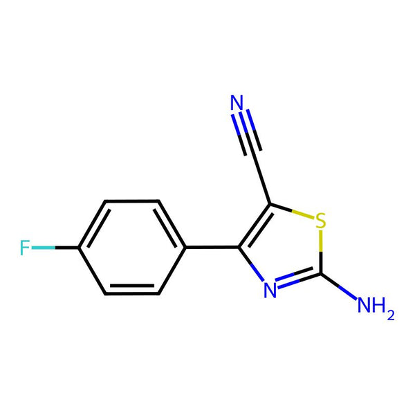 2-Amino-4-(4-fluorophenyl)-1,3-thiazole-5-carbonitrile|CS-0052060|952753-59-2