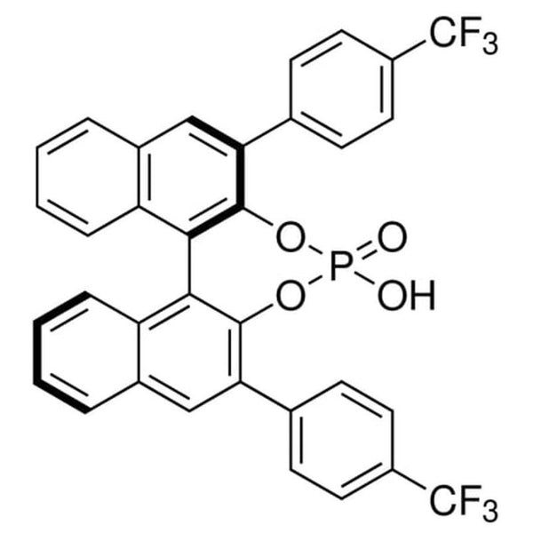 (11bR)-4-Hydroxy-2,6-bis[4-(trifluoromethyl)phenyl]-4-oxide-dinaphtho[2,1-d:1',2'-f][1,3,2]dioxaphosphepin, 95%, (99% ee)|15-1392|791616-59-6