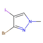 3-Bromo-4-iodo-1-methyl-1H-pyrazole|CS-0438077|1619993-43-9