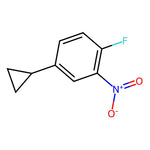 4-Cyclopropyl-1-fluoro-2-nitrobenzene|CS-0466388|769159-85-5