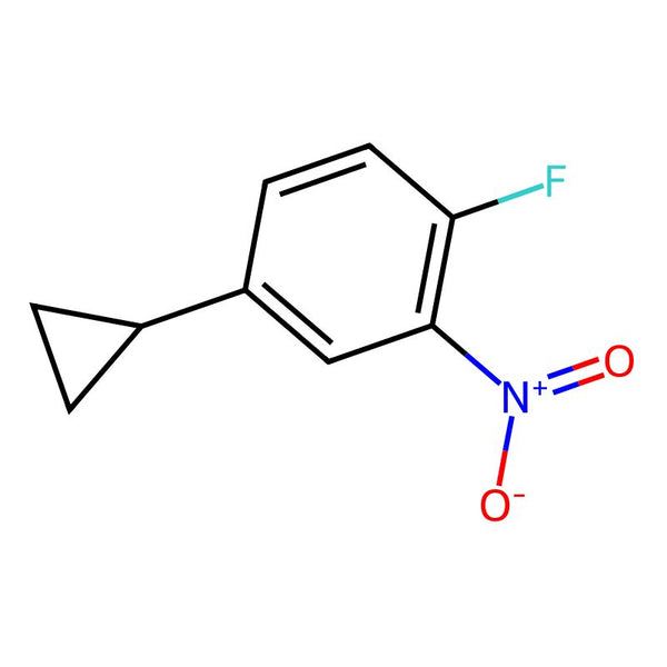 4-Cyclopropyl-1-fluoro-2-nitrobenzene|CS-0466388|769159-85-5