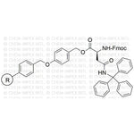 Na-Fmoc-Ng-trityl-L-asparagine 4-alkoxybenzyl alcohol resin|01905