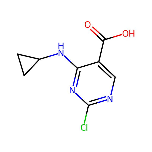 2-Chloro-4-(cyclopropylamino)pyrimidine-5-carboxylic acid|CS-0035791|1192711-37-7