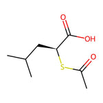 (S)-2-(acetylthio)-4-methylpentanoic acid|CS-0456461|122999-39-7