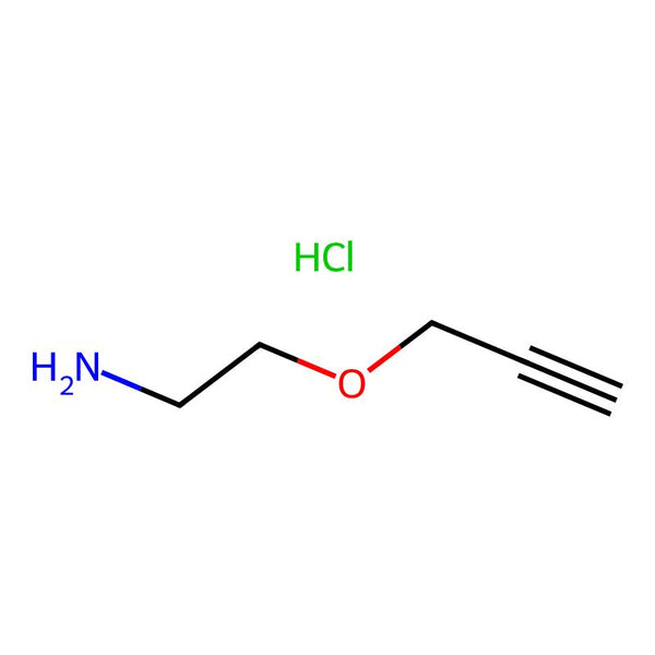 Propargyl-PEG1-NH2 (hydrochloride)|CS-0199315|1383604-96-3