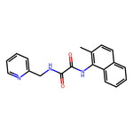 N1-(2-Methylnaphthalen-1-yl)-N2-(pyridin-2-ylmethyl)oxalamide|CS-0530594|2611225-93-3