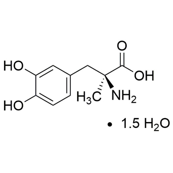 3-(3,4-Dihydroxyphenyl)-2-methyl-L-alanine sesquihydrate|37782|555-30-6