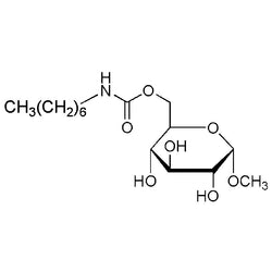 Methyl 6-O-(N-heptylcarbamoyl)-a-D-glucopyranoside|21602|115457-83-5