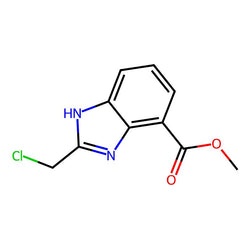 Methyl 2-(chloromethyl)-1H-benzo[d]imidazole-7-carboxylate|CS-0159615|636574-35-1