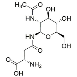 Ng-(2-Acetamido-2-deoxy-b-D-gluco-pyranosyl)-L-asparagine|08379|2776-93-4