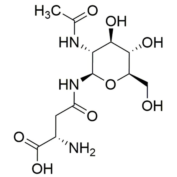 Ng-(2-Acetamido-2-deoxy-b-D-gluco-pyranosyl)-L-asparagine|08379|2776-93-4