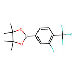 2-(3-Fluoro-4-(trifluoromethyl)phenyl)-4,4,5,5-tetramethyl-1,3,2-dioxaborolane|CS-0101283|445303-67-3