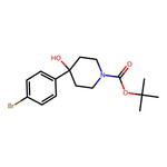 tert-butyl 4-(4-bromophenyl)-4-hydroxypiperidine-1-carboxylate|CS-0007036|163209-96-9