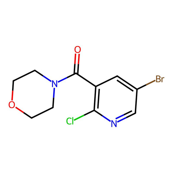 (5-Bromo-2-chloropyridin-3-yl)(morpholino)methanone, 95%|07-0219|1251232-44-6