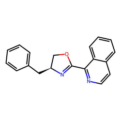 (S)-4-Benzyl-2-(isoquinolin-1-yl)-4,5-dihydrooxazole, 97%, ee: 98%|9222267|2058236-52-3